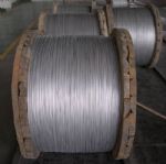 Aluminum clad steel wire