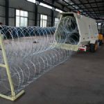 Mobile Razor Wire Security Barrier--Rapid deployment